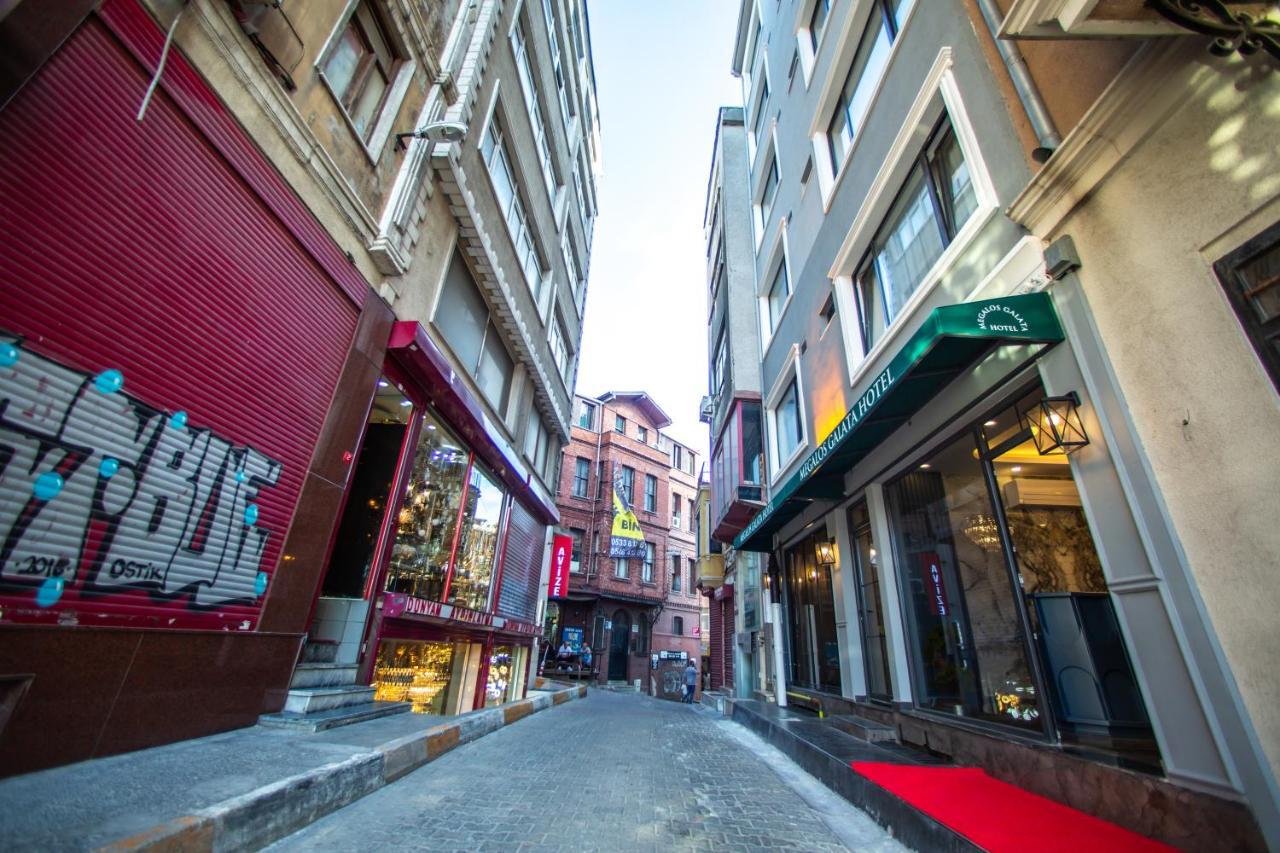 Megalos Galata Hotel Istambul Exterior foto